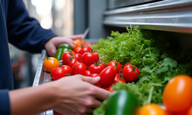 Fresh produce cold chain logistics for NYC restaurants and Union Square greenmarket